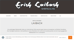 Desktop Screenshot of erichlaibach.de